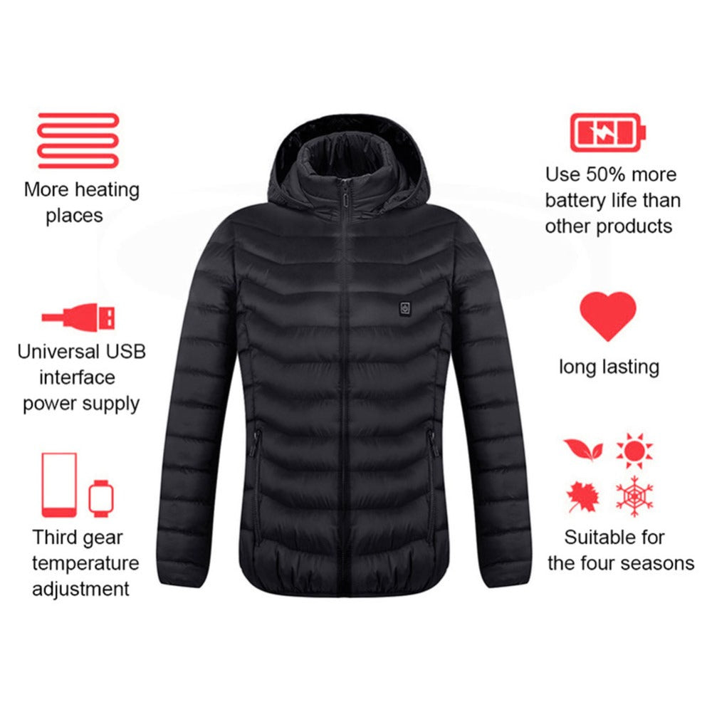 VYRO SmartHeat™ USB Heated Winter Jacket